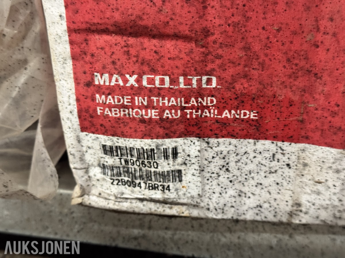 MAX TW1061T jernbindetråd - ca 2,5 kartonger 