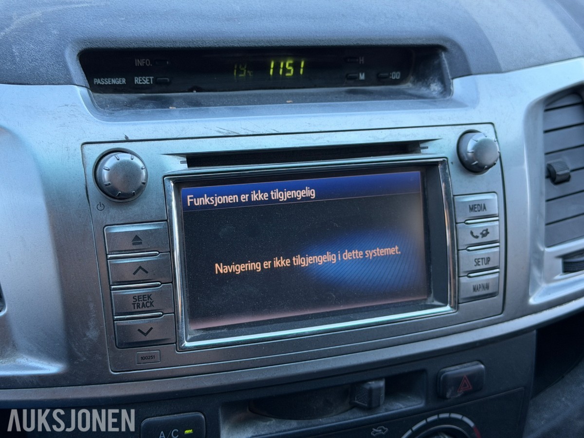 2015 Toyota HILUX 2.5-144 D 4WD, 141251KM, NETTOPP EU GODKJENT