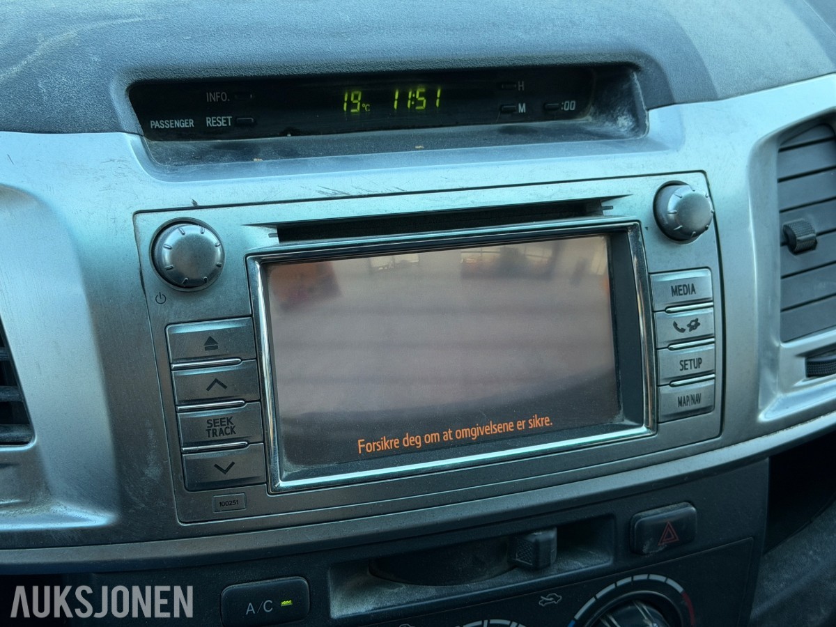 2015 Toyota HILUX 2.5-144 D 4WD, 141251KM, NETTOPP EU GODKJENT