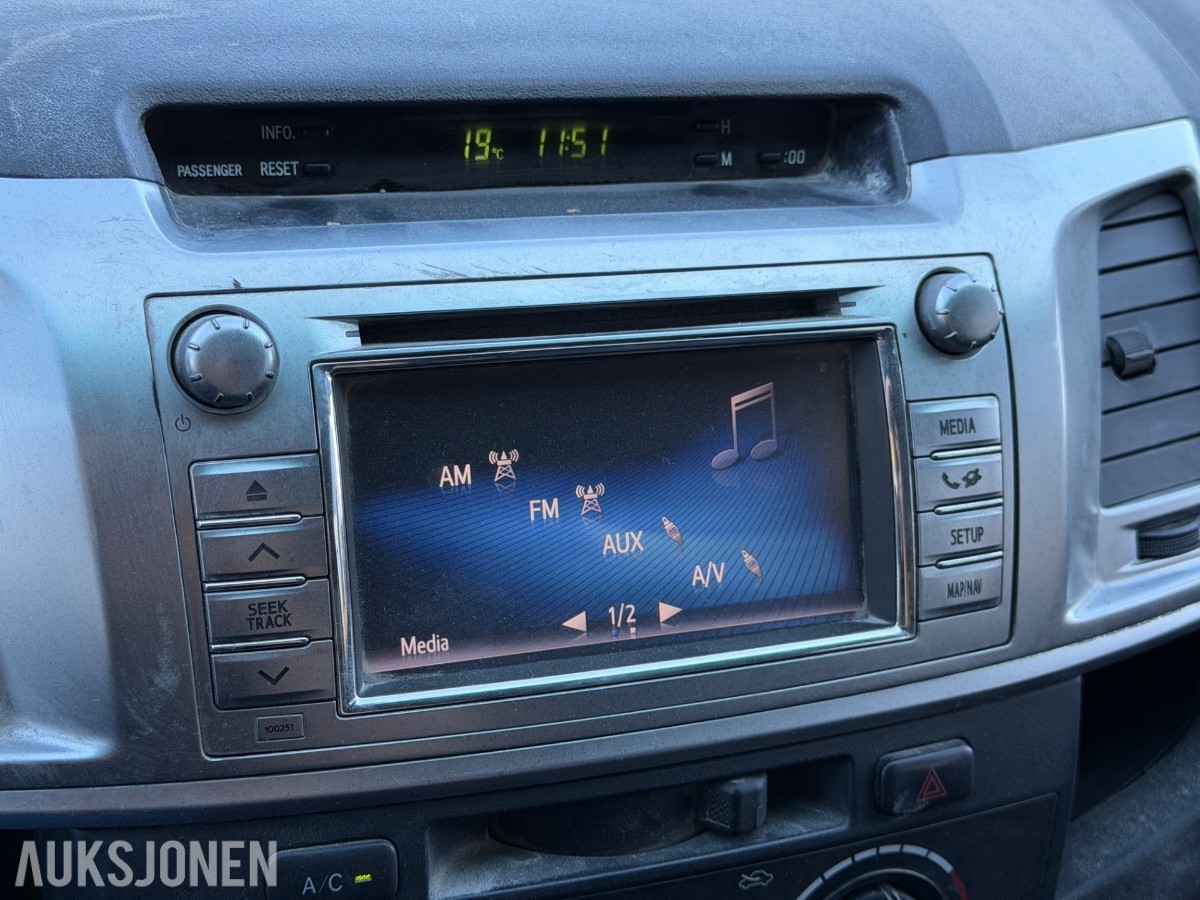 2015 Toyota HILUX 2.5-144 D 4WD, 141251KM, NETTOPP EU GODKJENT
