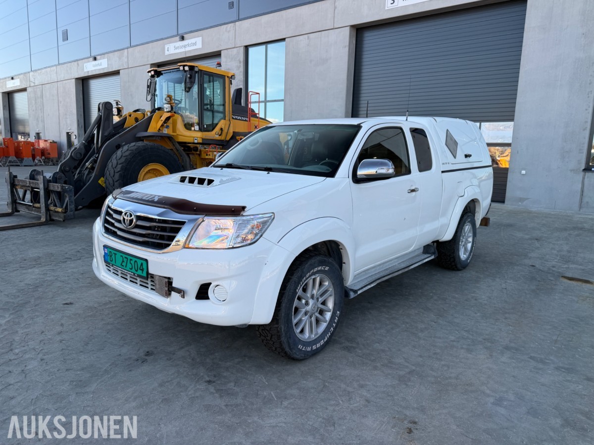 2015 Toyota HILUX 2.5-144 D 4WD, 141251KM, NETTOPP EU GODKJENT