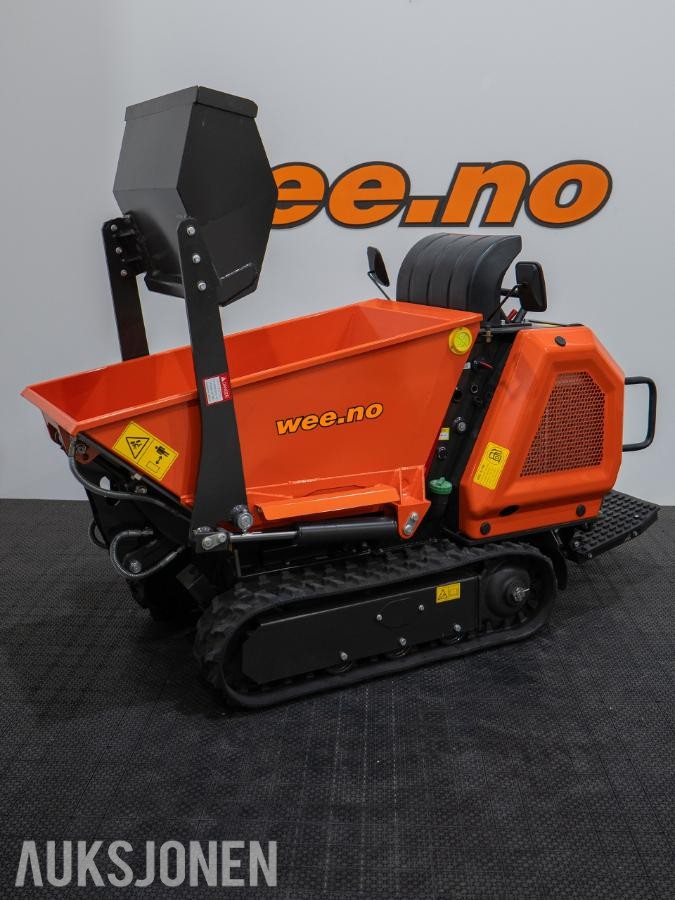 Dyrskun 2026 Minidumper Tor 800kg 3 sylindret Kubota-motor