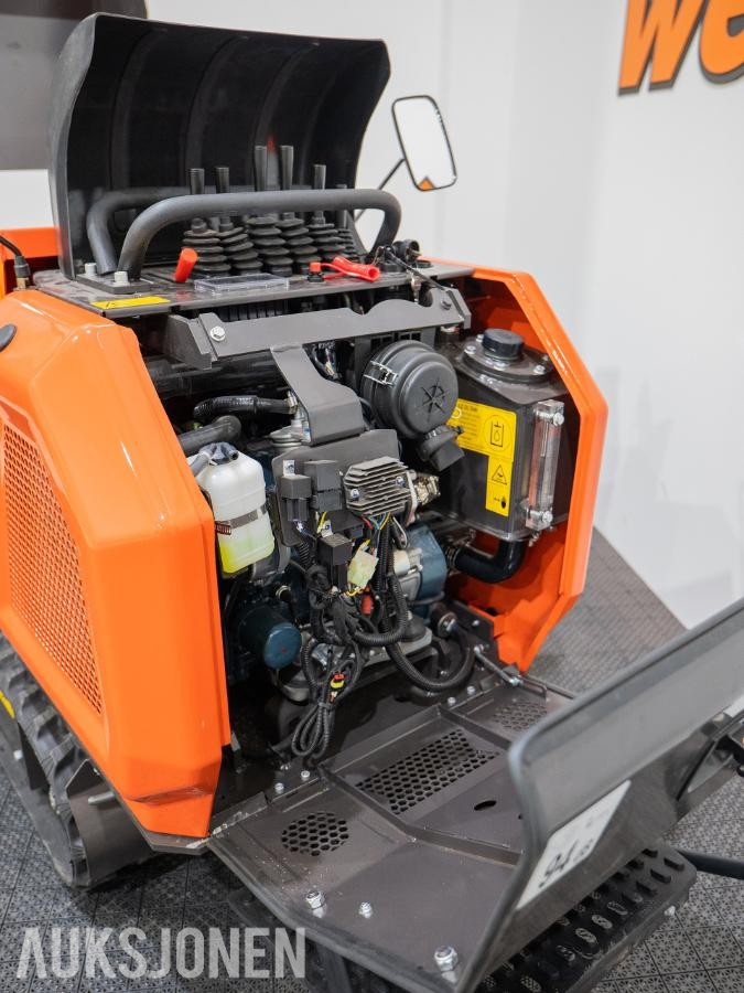 Dyrskun 2026 Minidumper Tor 800kg 3 sylindret Kubota-motor