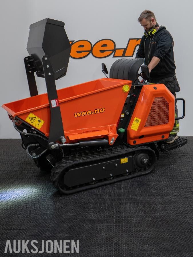 Dyrskun 2026 Minidumper Tor 800kg 3 sylindret Kubota-motor
