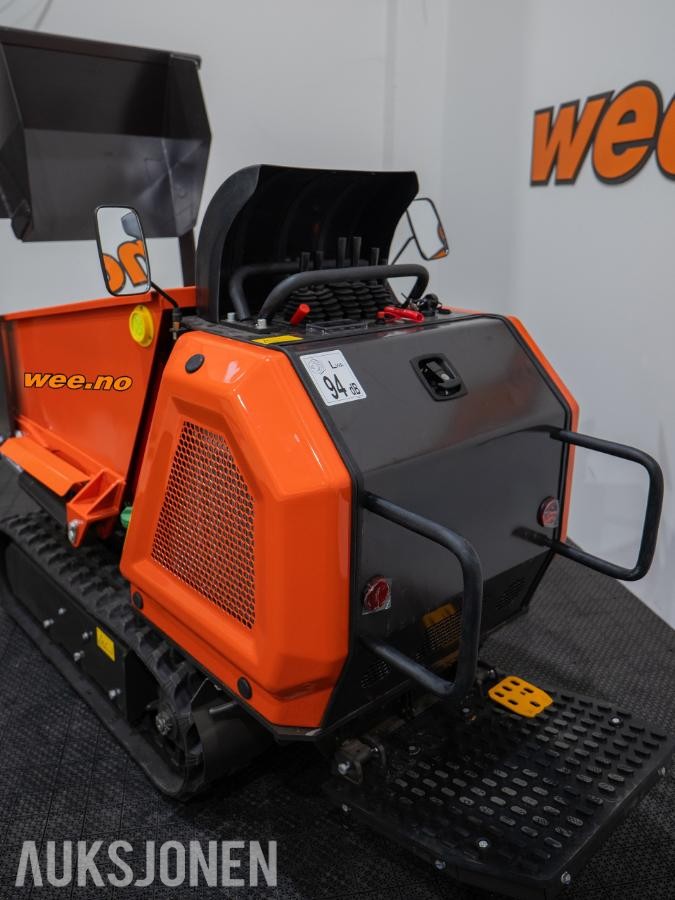 Dyrskun 2026 Minidumper Tor 800kg 3 sylindret Kubota-motor