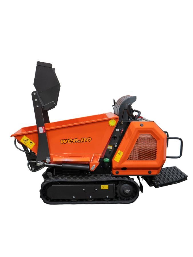 Dyrskun 2026 Minidumper Tor 800kg 3 sylindret Kubota-motor