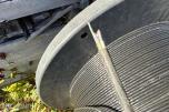 2 tromler med diverse kabel/fiber