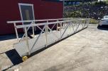 Ny aluminiums landgang 8X1.1M