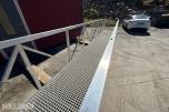 Ny aluminiums landgang 8X1.1M