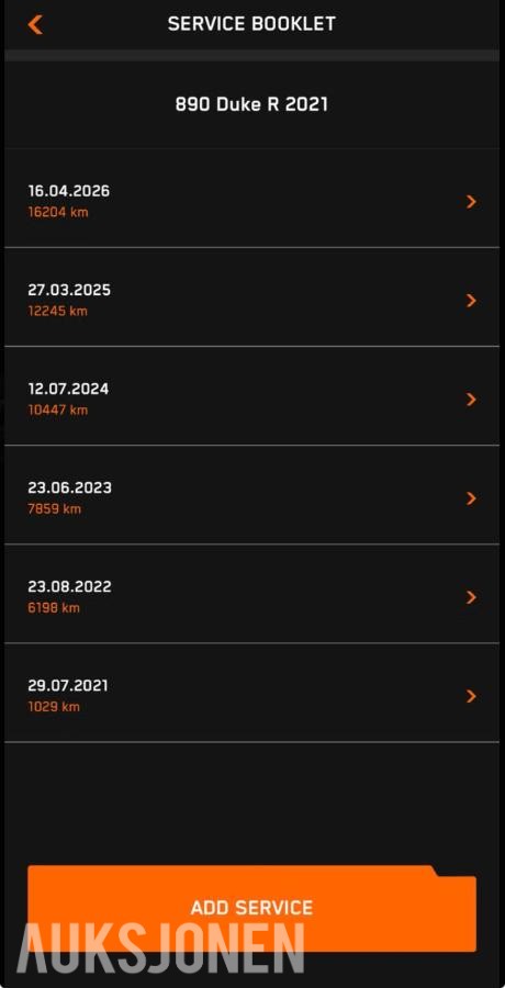 2021 KTM 890 Duke R