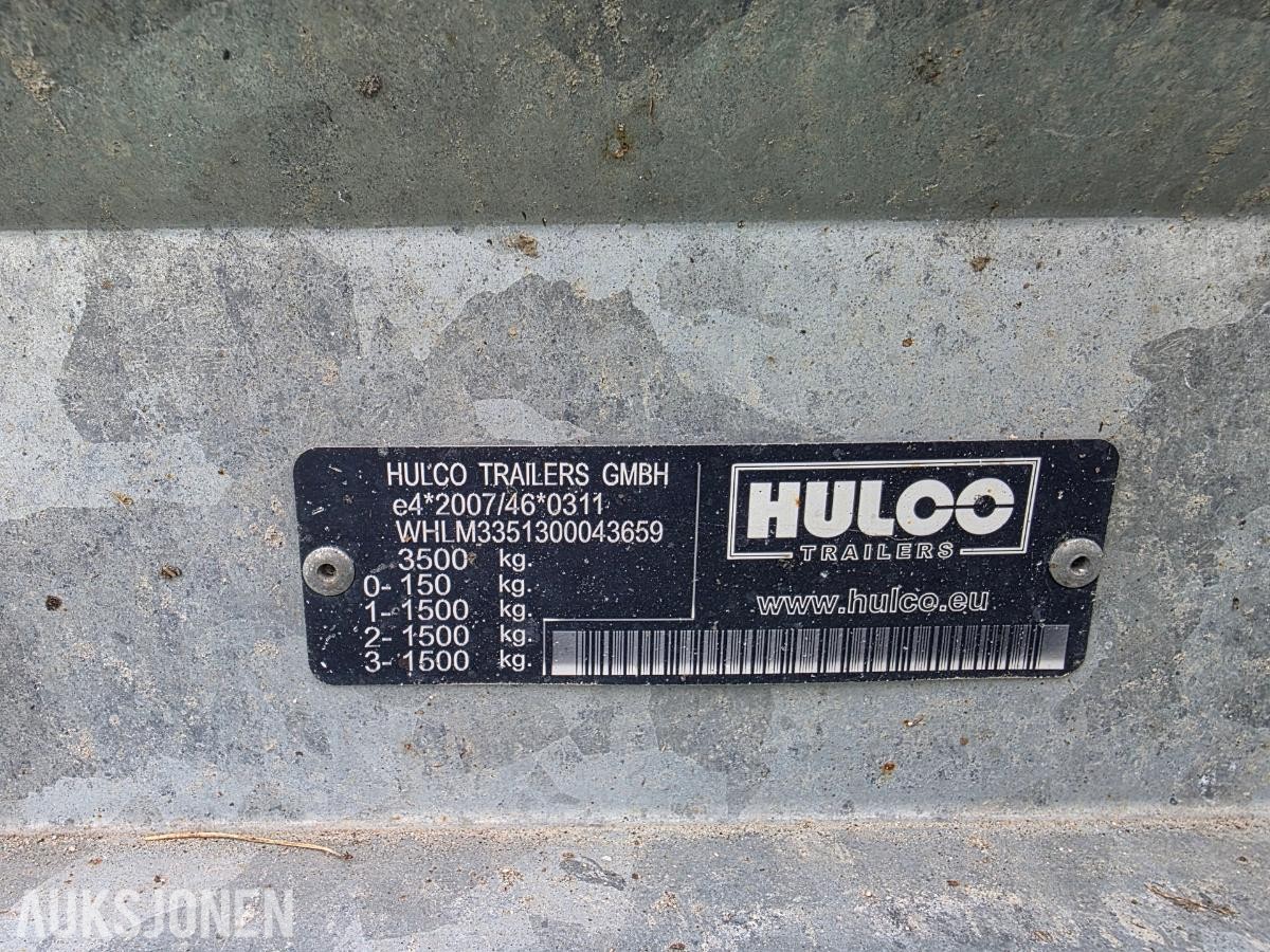 2023 Hulco Medax-3 3500 varehenger, 611x223 cm, kjørebruer