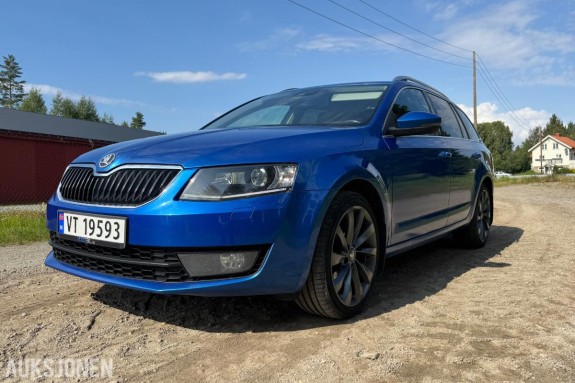 2014 Skoda Octavia 2.0 Diesel 150hk 4X4, Cruisekontroll, Laneassist, S+V dekk