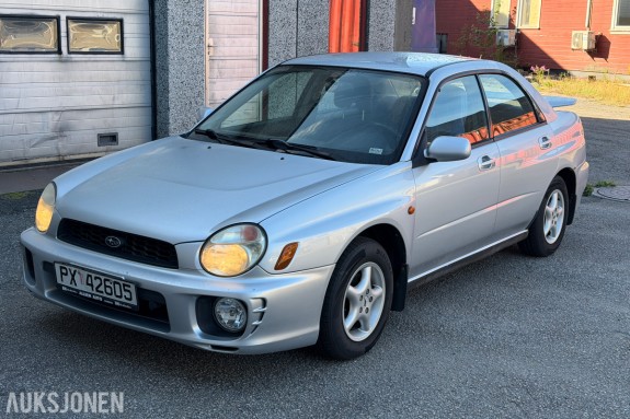 2002 Subaru IMPREZA 1.6 95 HK 4X4 MANUELL HENGERFESTE AC S+V
