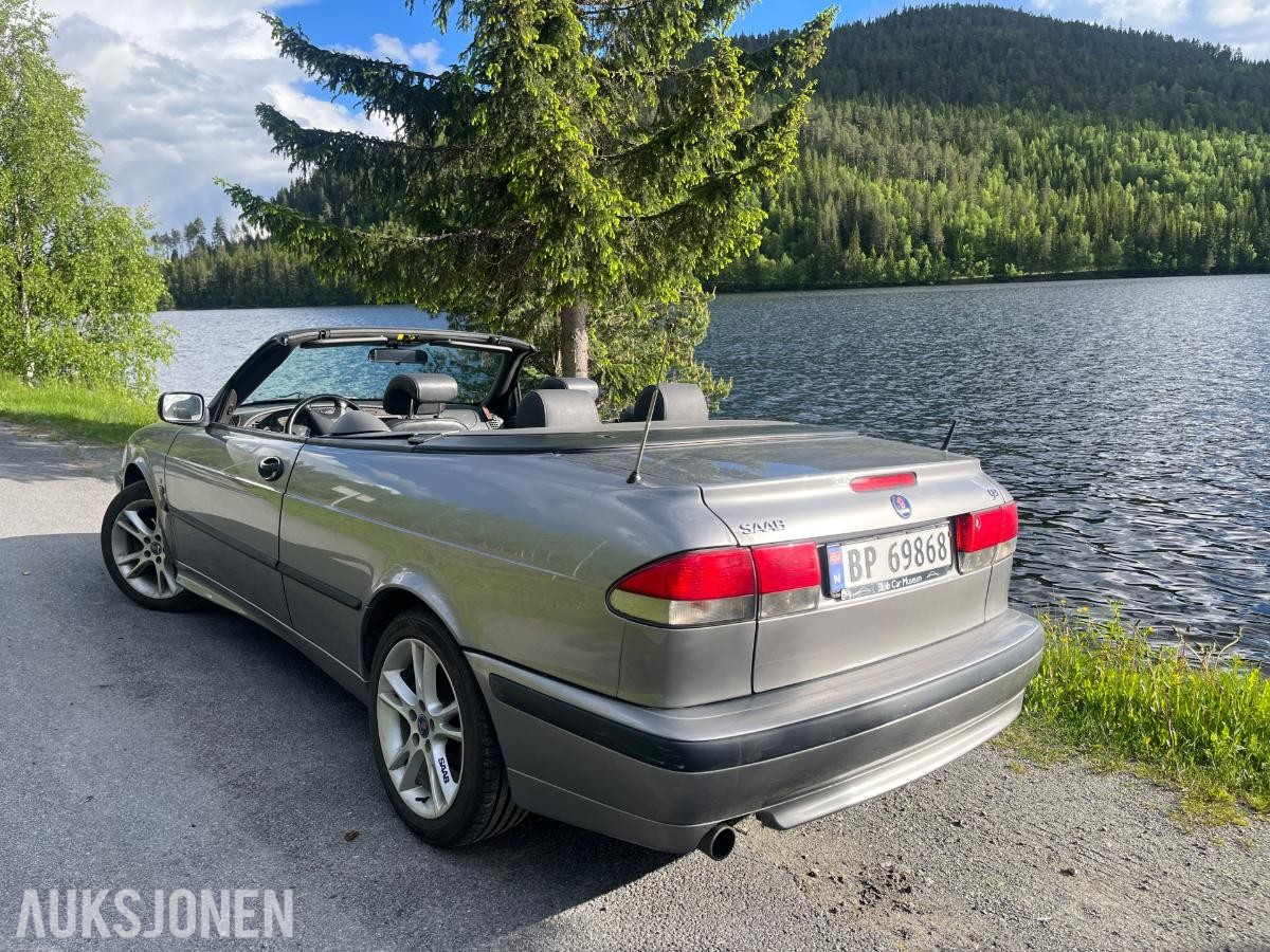 2002 Saab 9-3 2.0 Bensin 150hk, Manuell, Cabriolet, Skinnseter