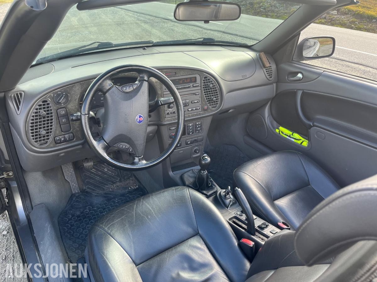 2002 Saab 9-3 2.0 Bensin 150hk, Manuell, Cabriolet, Skinnseter