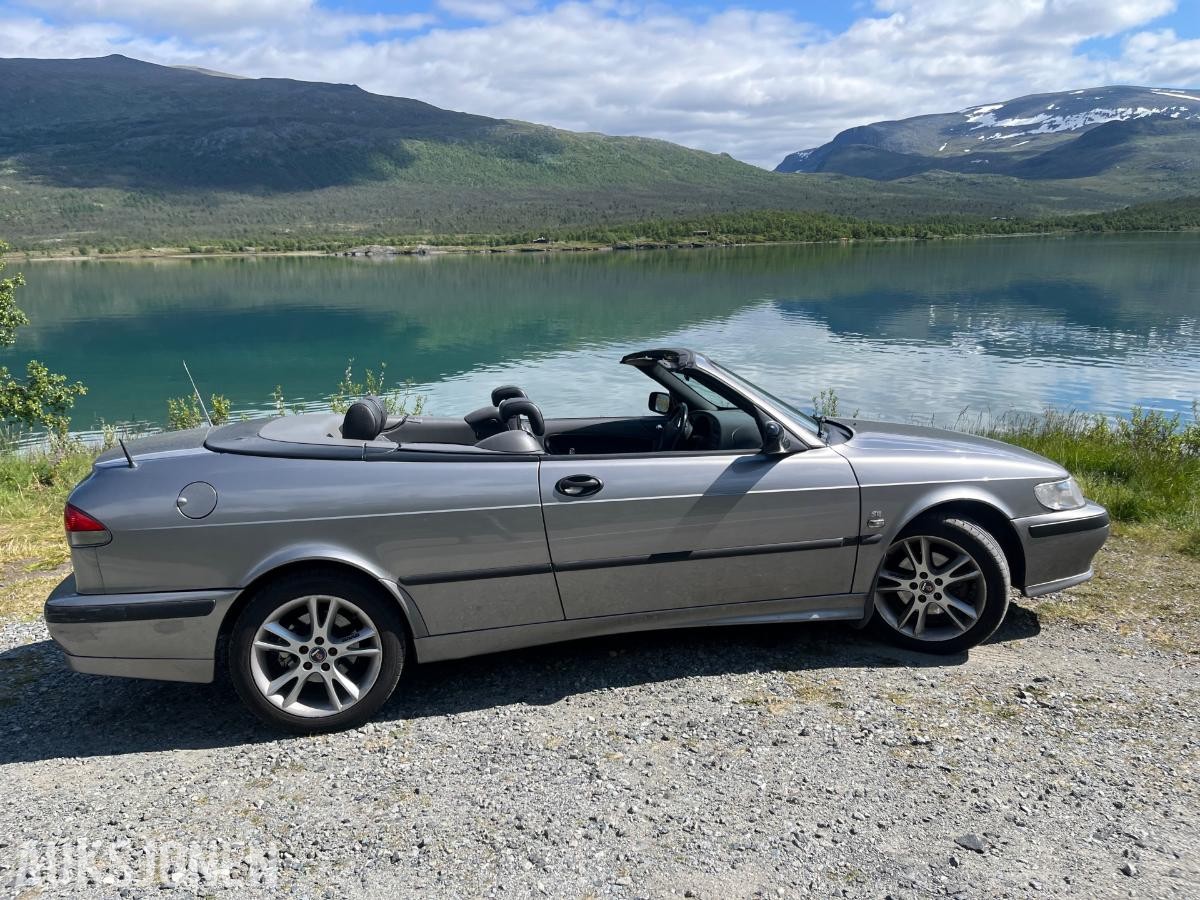 2002 Saab 9-3 2.0 Bensin 150hk, Manuell, Cabriolet, Skinnseter
