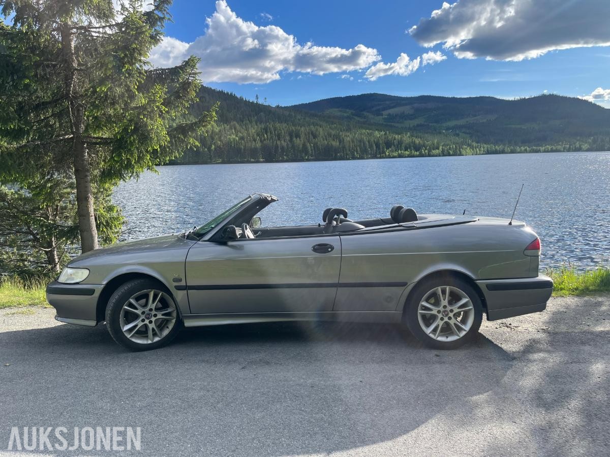 2002 Saab 9-3 2.0 Bensin 150hk, Manuell, Cabriolet, Skinnseter