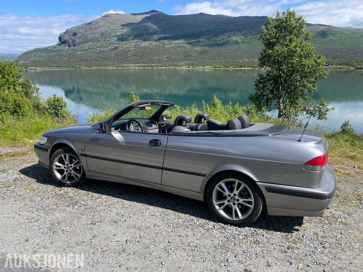 2002 Saab 9-3 2.0 Bensin 150hk, Manuell, Cabriolet, Skinnseter