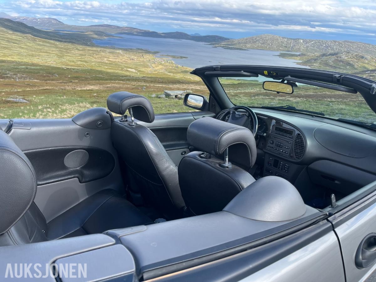 2002 Saab 9-3 2.0 Bensin 150hk, Manuell, Cabriolet, Skinnseter