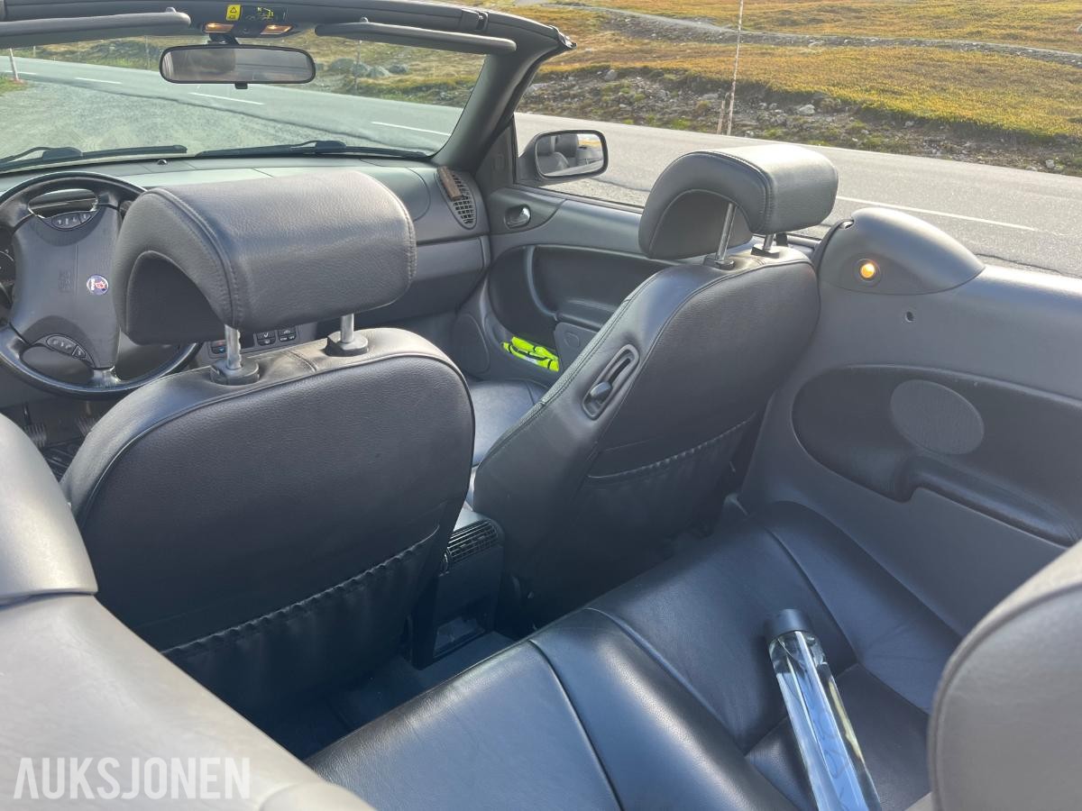2002 Saab 9-3 2.0 Bensin 150hk, Manuell, Cabriolet, Skinnseter