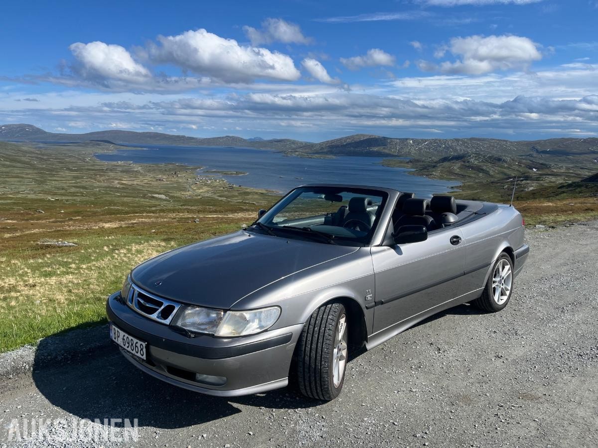 2002 Saab 9-3 2.0 Bensin 150hk, Manuell, Cabriolet, Skinnseter