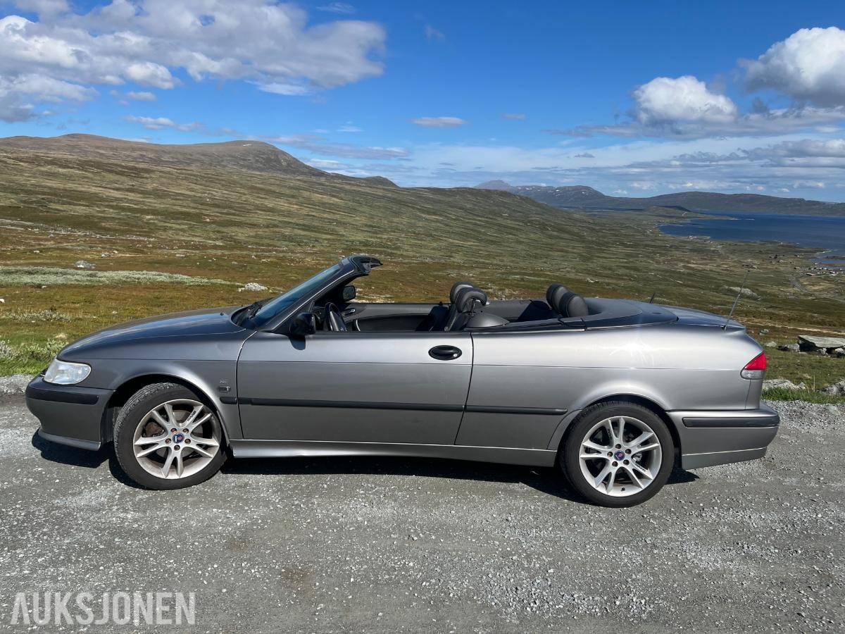 2002 Saab 9-3 2.0 Bensin 150hk, Manuell, Cabriolet, Skinnseter