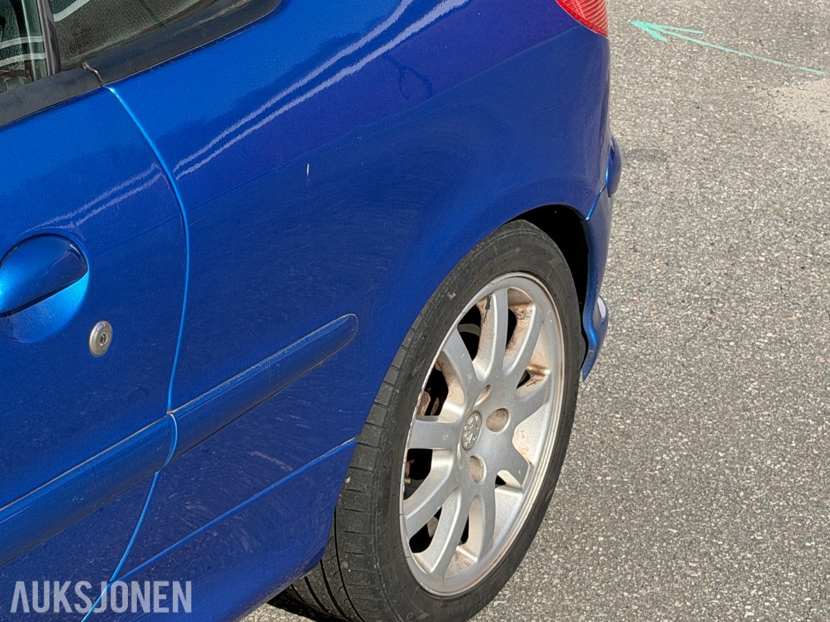 2004 Peugeot 206 CC 1.6 109 HK CABRIOLET SKINN SOMMERHJUL 