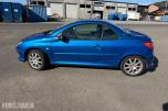 2004 Peugeot 206 CC 1.6 109 HK CABRIOLET SKINN SOMMERHJUL 