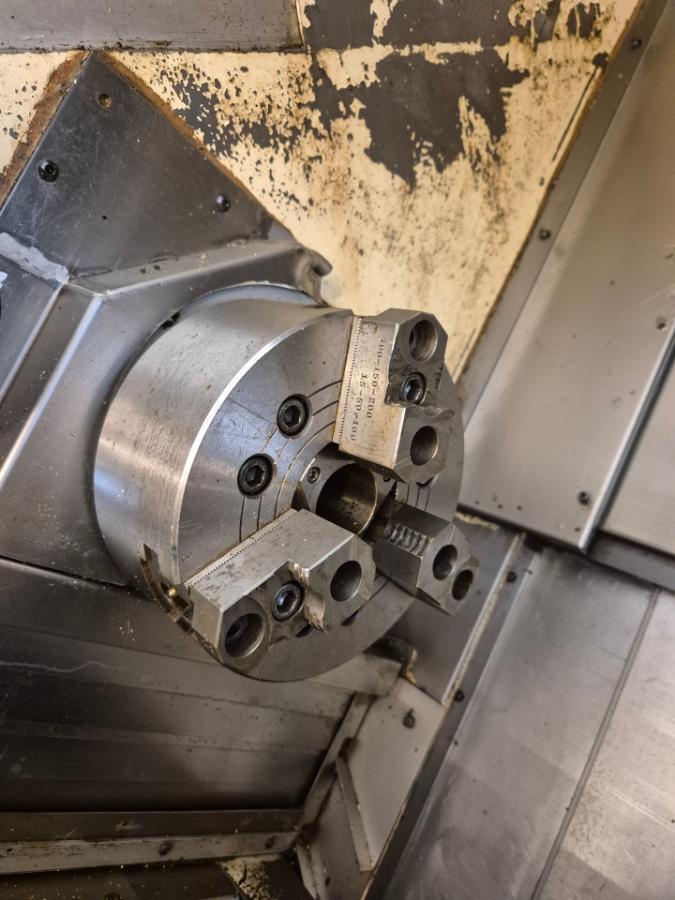 1998 Takang TNC-200DST CNC dreiebenk – dobbel spindel / dobbel revolver – Fanuc 0-TT  - MVA FRI