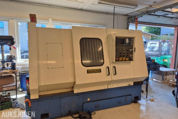 1998 Takang TNC-200DST CNC dreiebenk – dobbel spindel / dobbel revolver – Fanuc 0-TT  - MVA FRI
