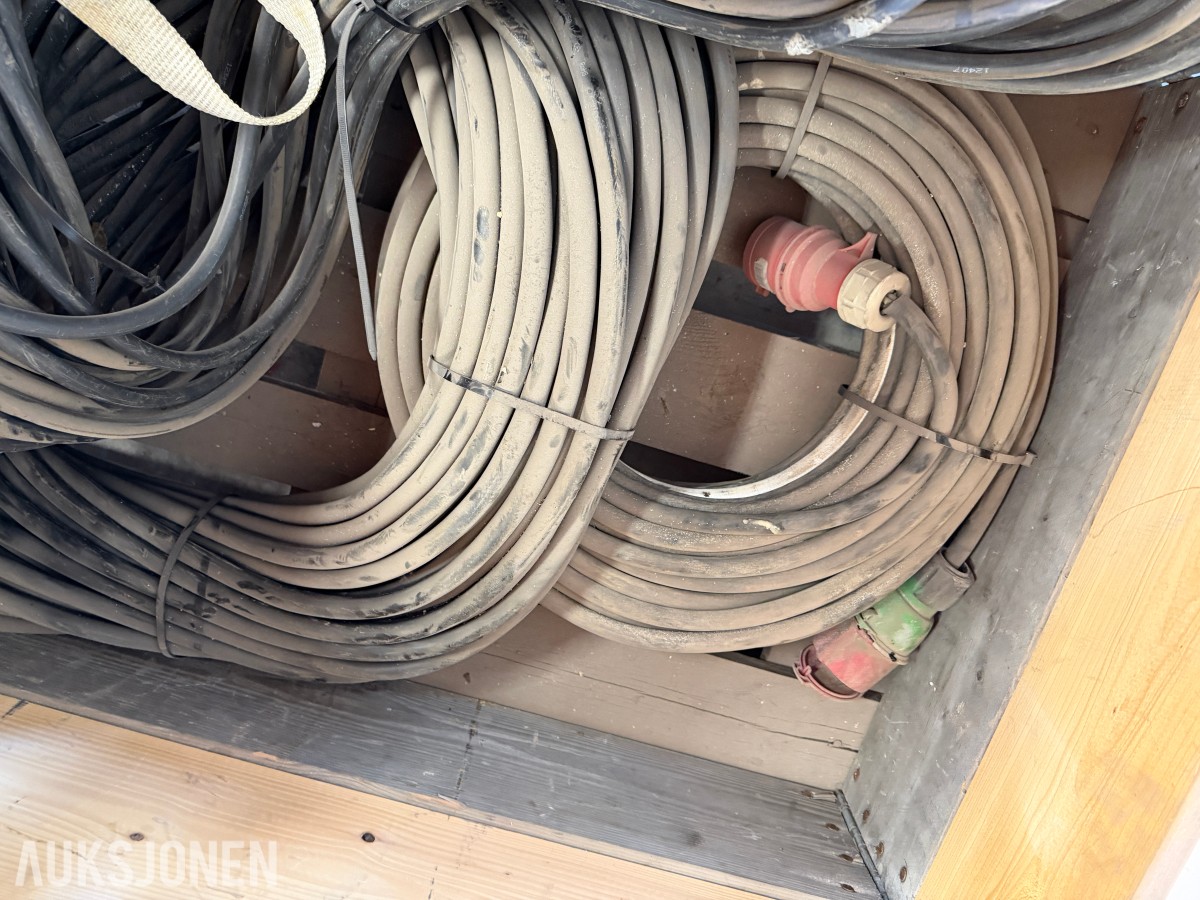 SKJØTEKABLER / INDUSTRIKABLER – 400 V / 32 A – LANGE LENGDER