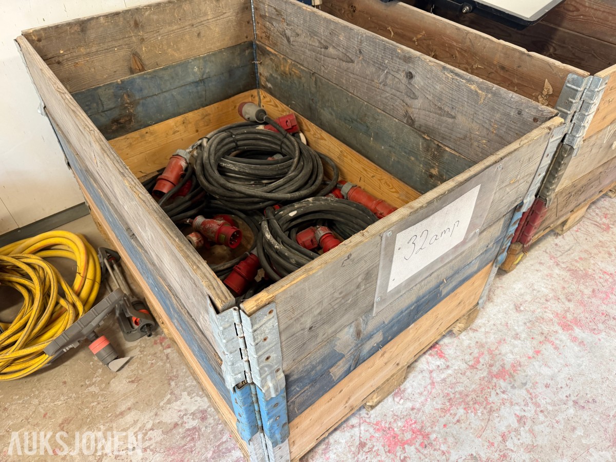 INDUSTRIKABLER / SKJØTEKABLER – 400 V / 32 A OG 400V / 16 A