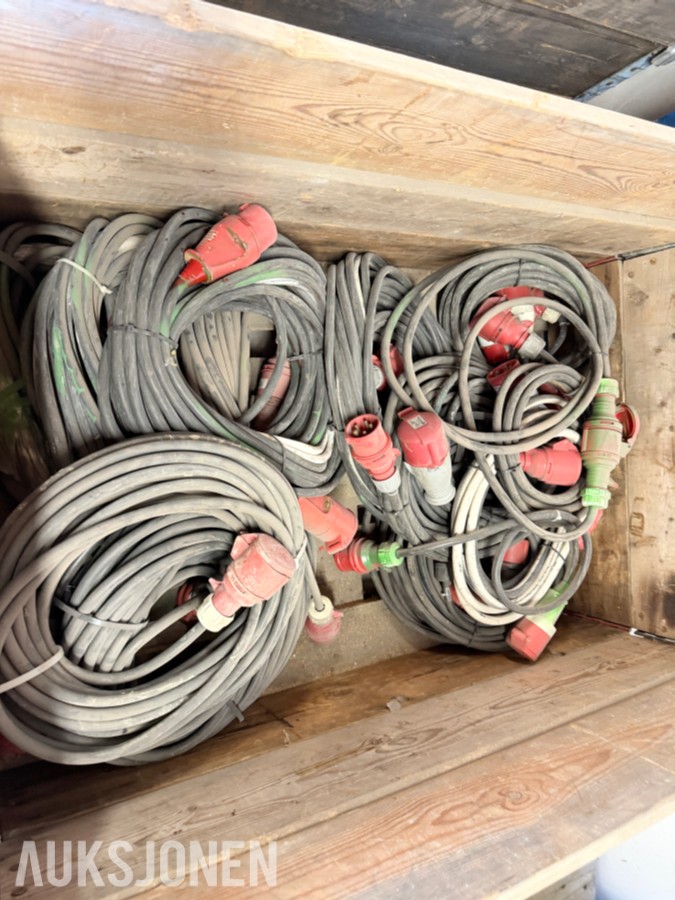 INDUSTRIKABLER / SKJØTEKABLER – 400 V / 32 A OG 400V / 16 A