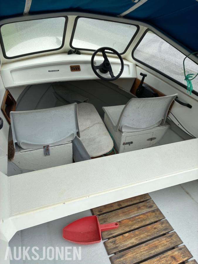 1989 Tresfjord 15 fot Mercury 15 HK