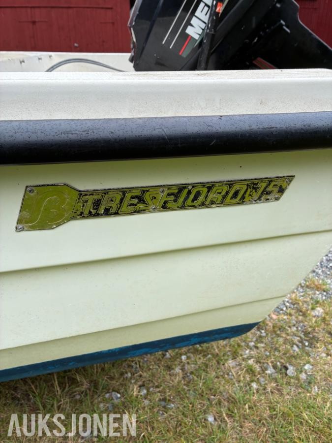 1989 Tresfjord 15 fot Mercury 15 HK