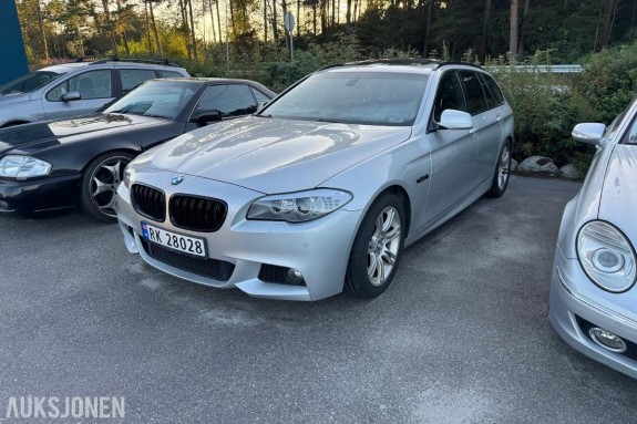 2011 BMW 520d Touring M-Sport, Automat - Reparasjonsobjekt