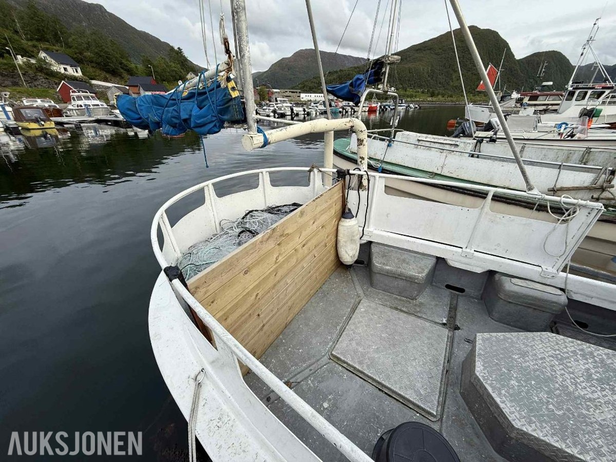 20 fot sjark med Saab motor