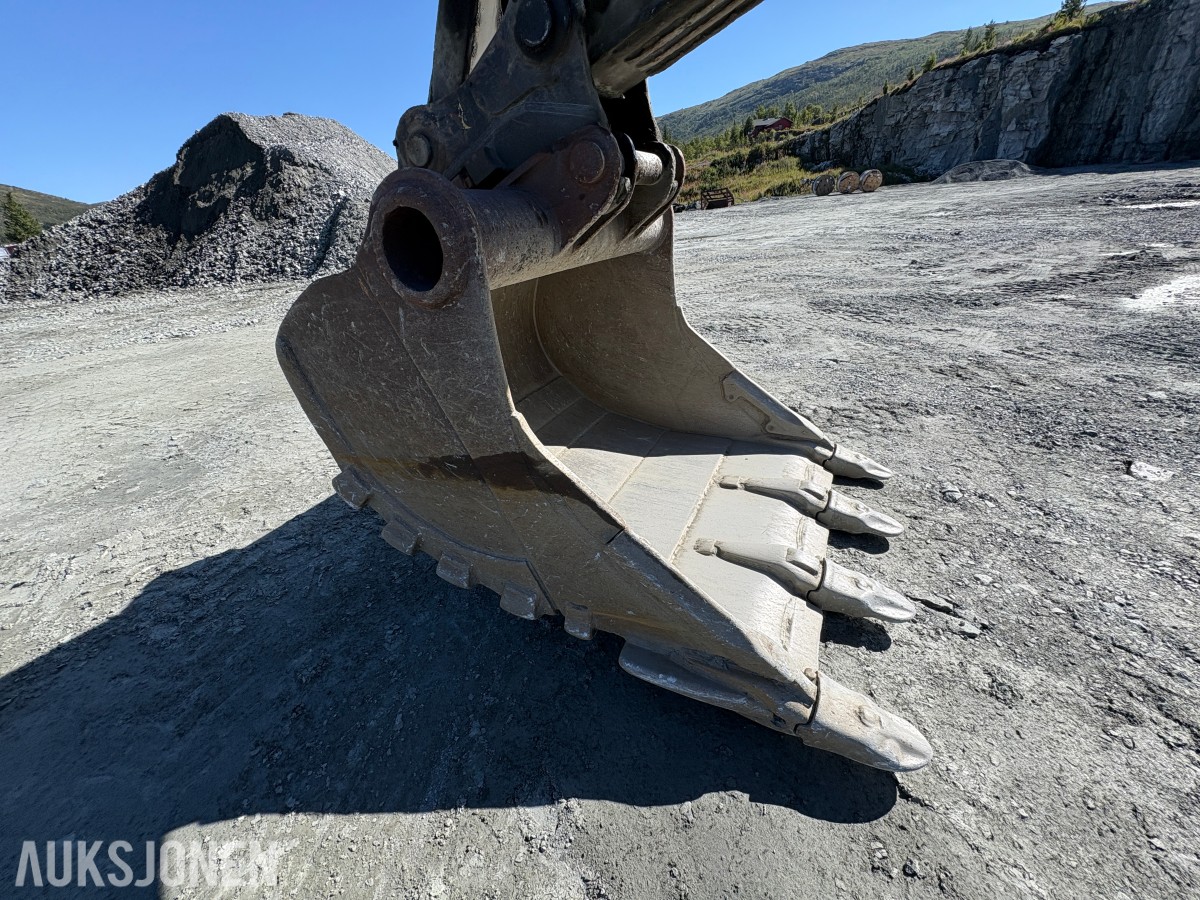 2017 Volvo EC480EL Beltegraver, KM3 HK-feste, 3000 l graveskuffe, sentralsmøring, 11 792 timer - nylig sertifisert
