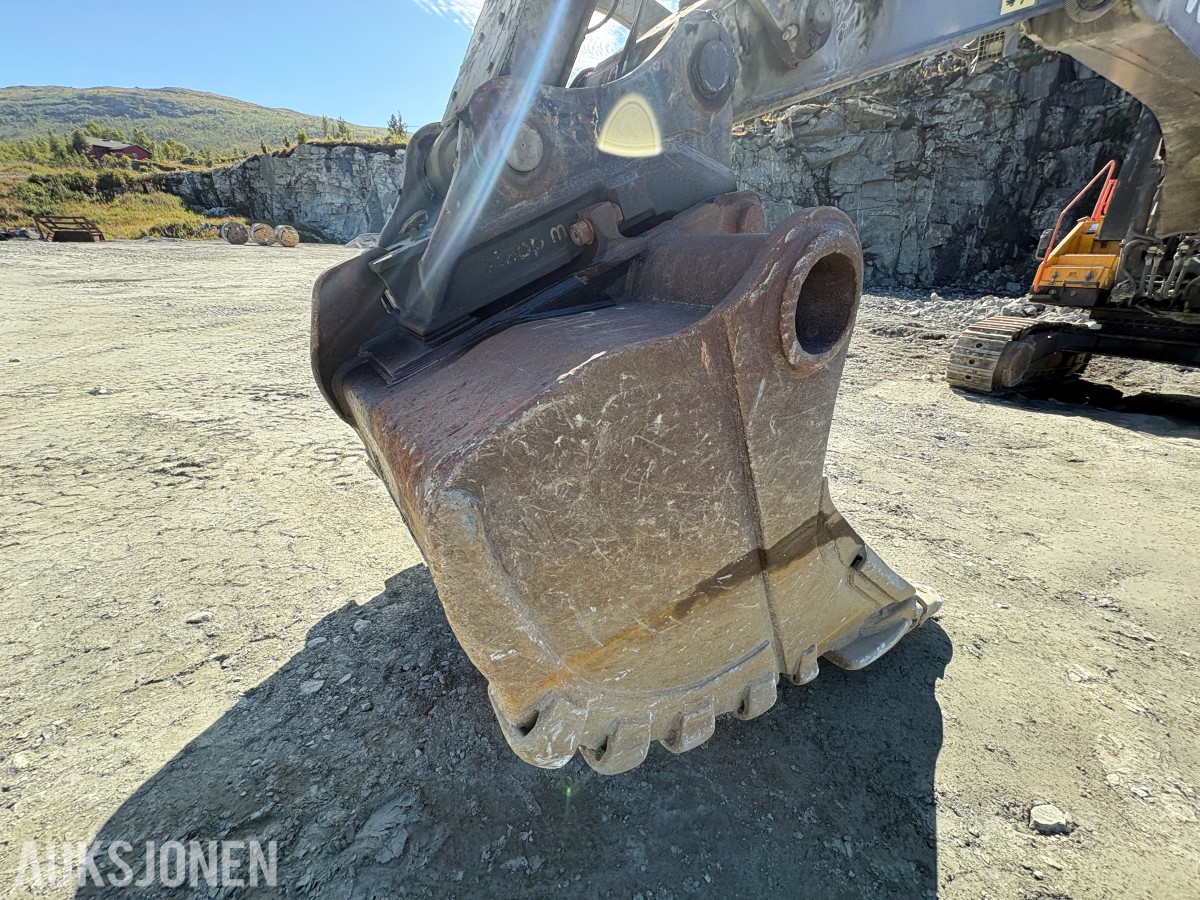 2017 Volvo EC480EL Beltegraver, KM3 HK-feste, 3000 l graveskuffe, sentralsmøring, 11 792 timer - nylig sertifisert
