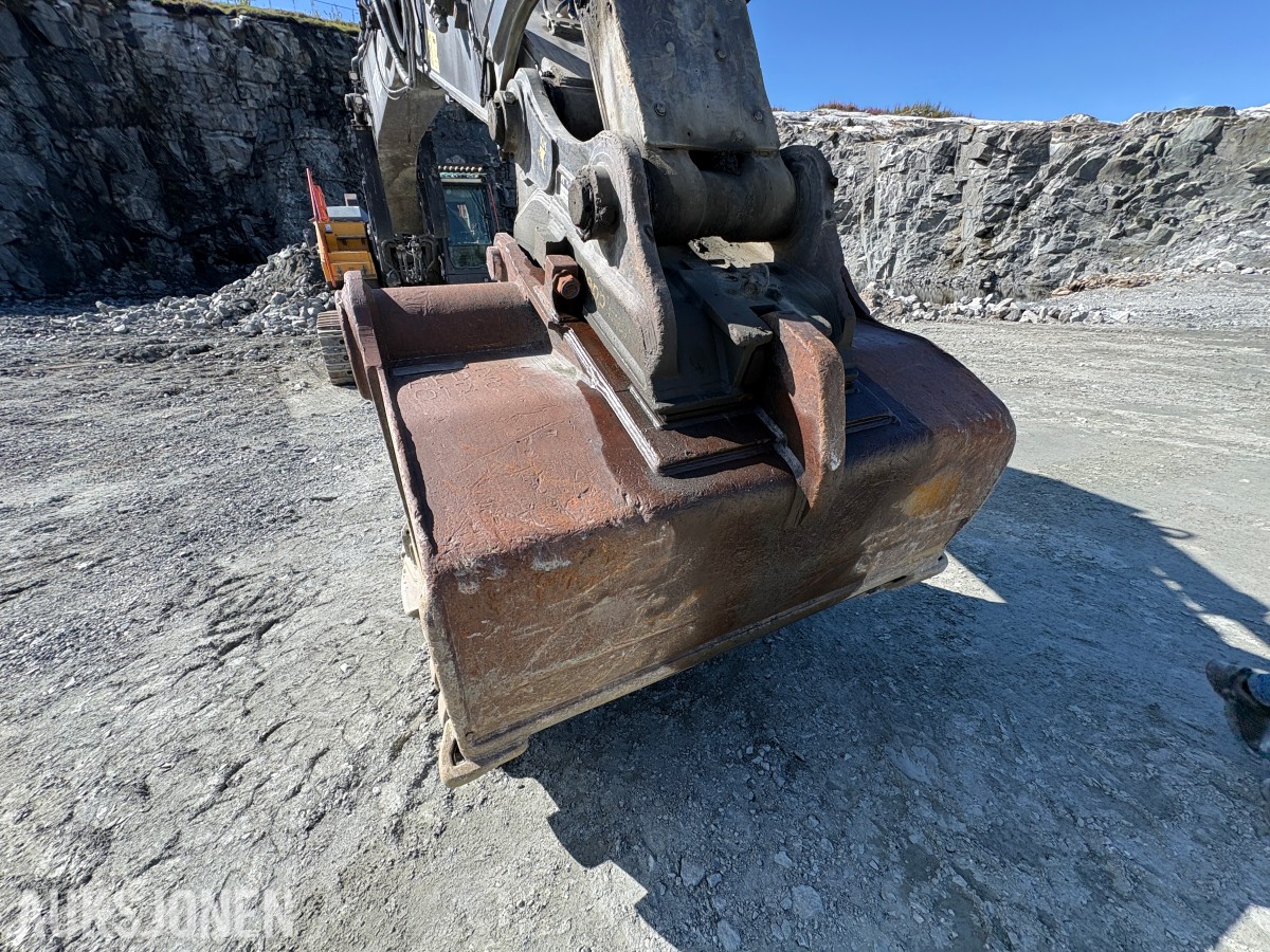 2017 Volvo EC480EL Beltegraver, KM3 HK-feste, 3000 l graveskuffe, sentralsmøring, 11 792 timer - nylig sertifisert