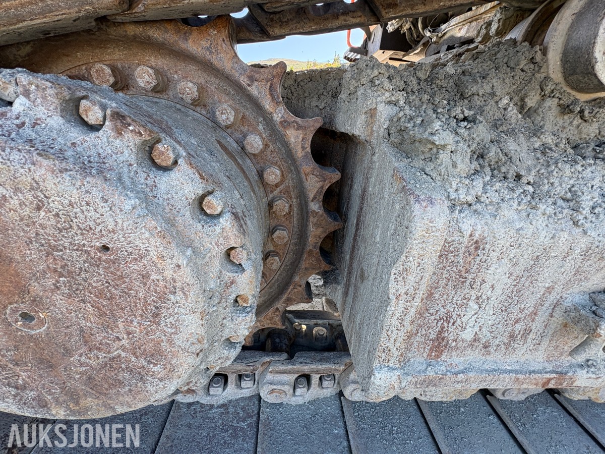 2017 Volvo EC480EL Beltegraver, KM3 HK-feste, 3000 l graveskuffe, sentralsmøring, 11 792 timer - nylig sertifisert