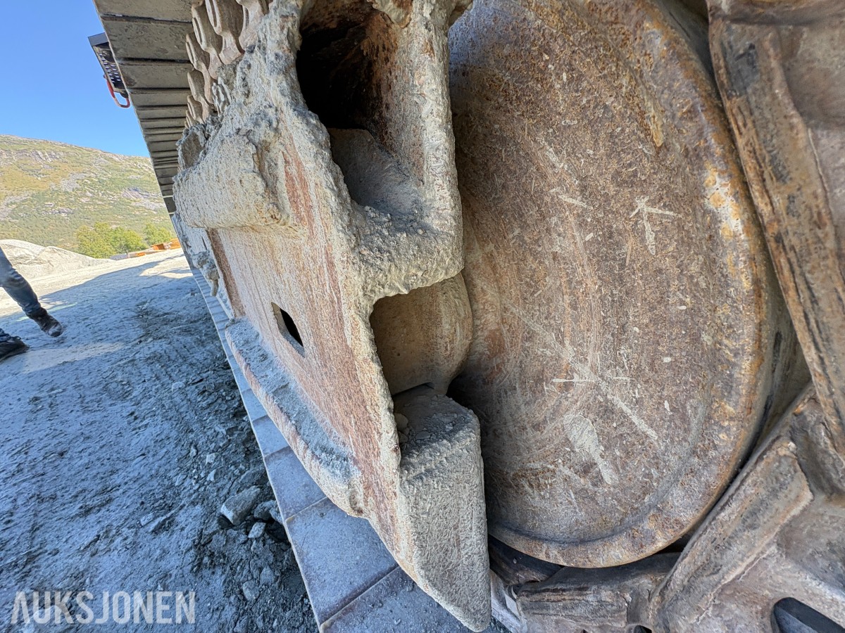 2017 Volvo EC480EL Beltegraver, KM3 HK-feste, 3000 l graveskuffe, sentralsmøring, 11 792 timer - nylig sertifisert