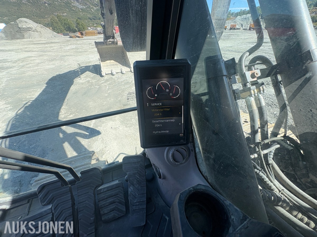 2017 Volvo EC480EL Beltegraver, KM3 HK-feste, 3000 l graveskuffe, sentralsmøring, 11 792 timer - nylig sertifisert