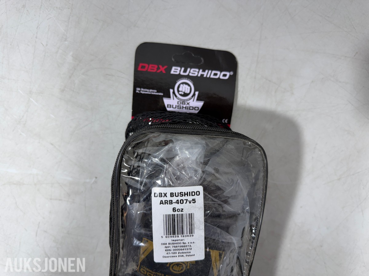 12 par DBX Bushido boksehansker