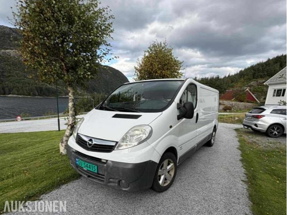 2008 Opel Vivaro 2.0 Diesel, EU OK til 10.2027, Hengerfeste