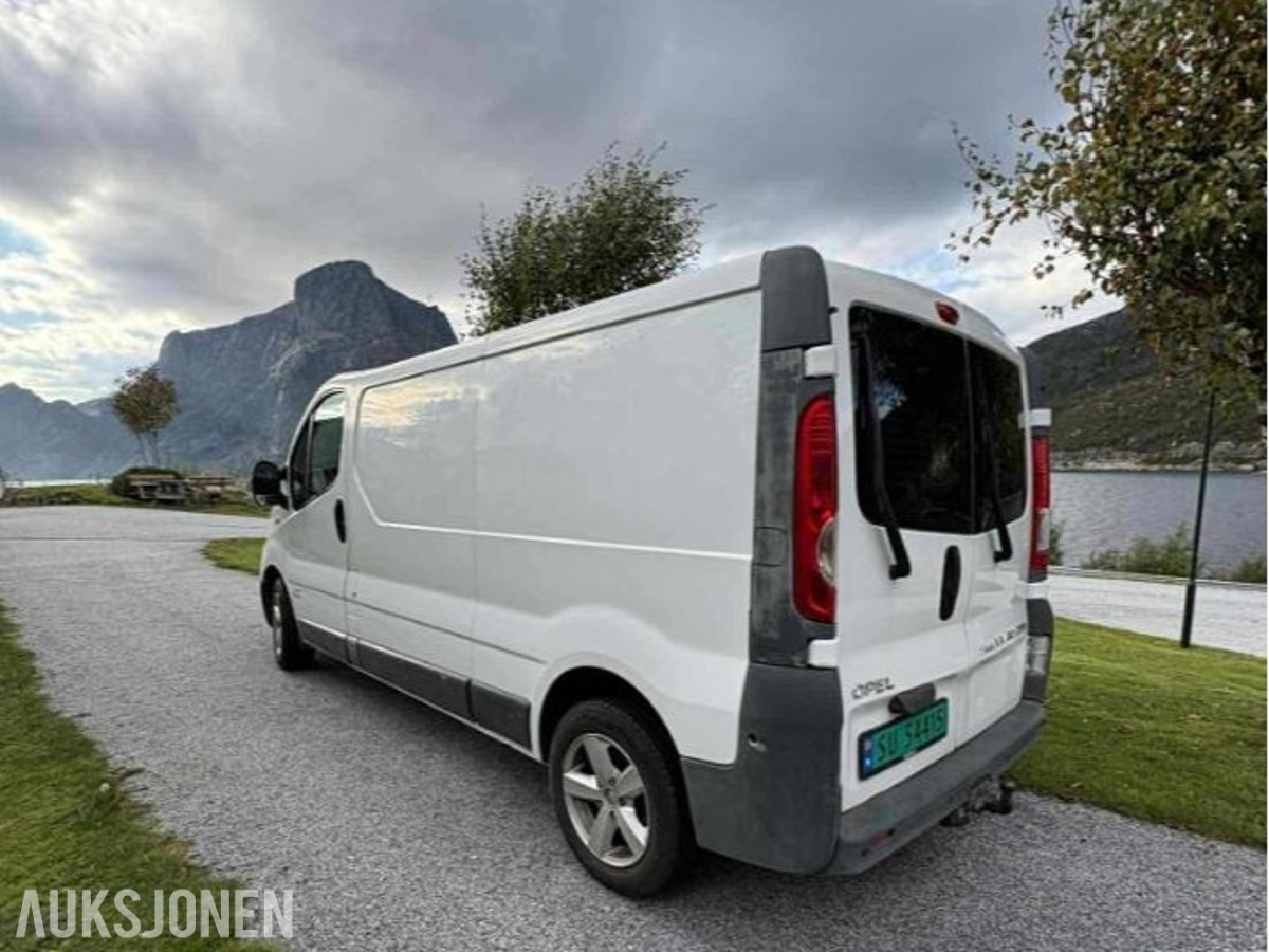 2008 Opel Vivaro 2.0 Diesel, EU OK til 10.2027, Hengerfeste