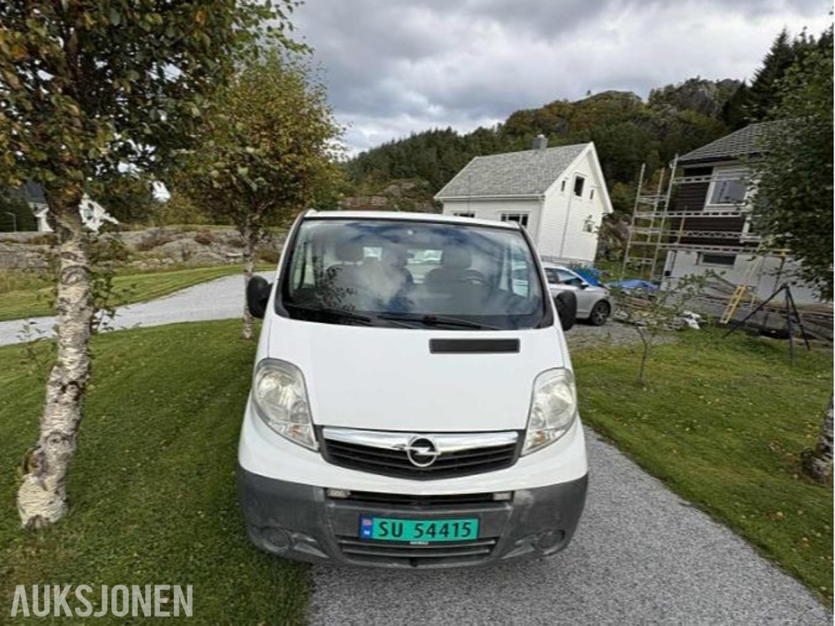 2008 Opel Vivaro 2.0 Diesel, EU OK til 10.2027, Hengerfeste