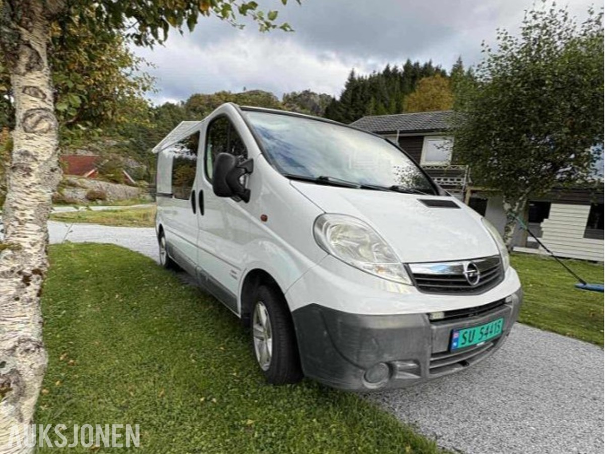 2008 Opel Vivaro 2.0 Diesel, EU OK til 10.2027, Hengerfeste