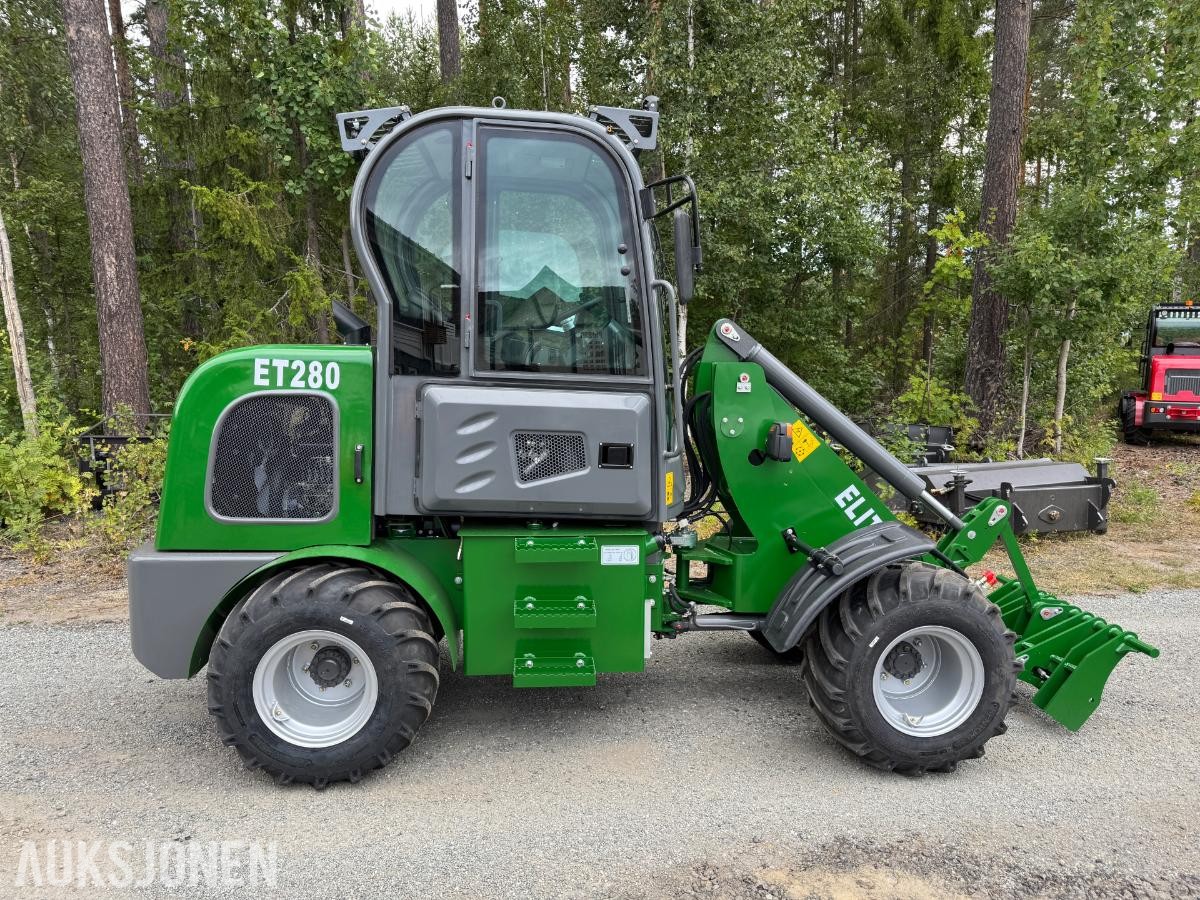 2025 Elite ET280 hjullaster 4x4 med tilbehør / NY 