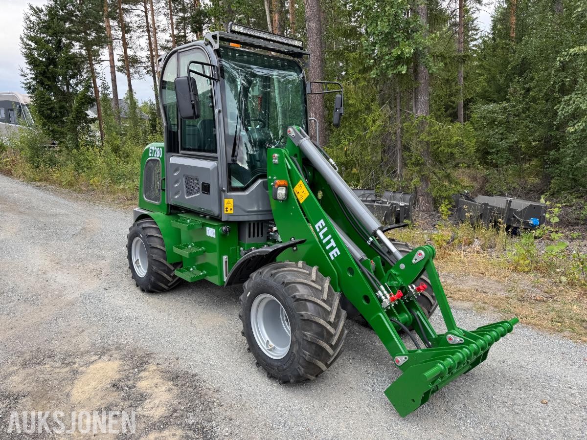 2025 Elite ET280 hjullaster 4x4 med tilbehør / NY 